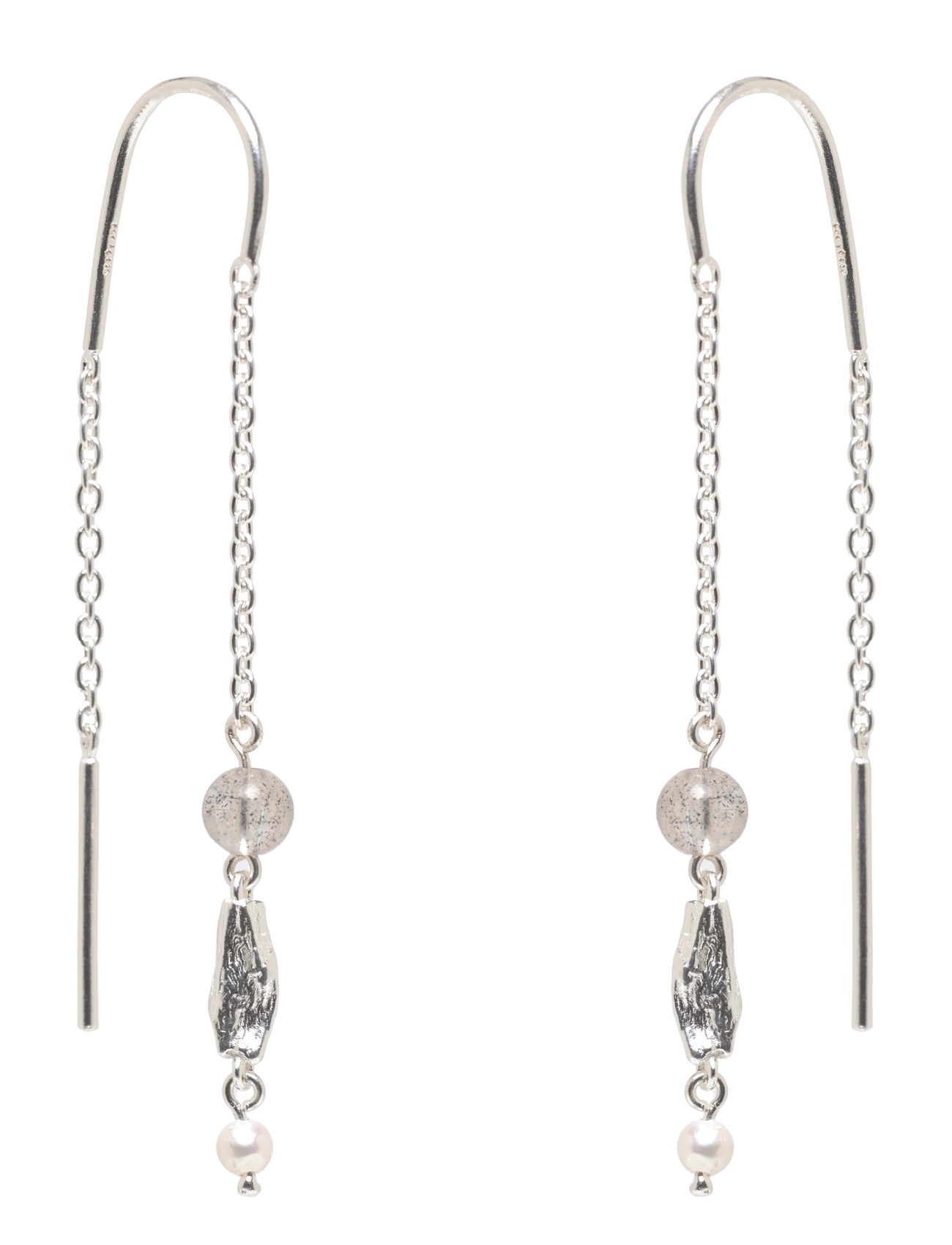 PERNILLE CORYDON Soft Sky Earchains Silber - One Size - Damen