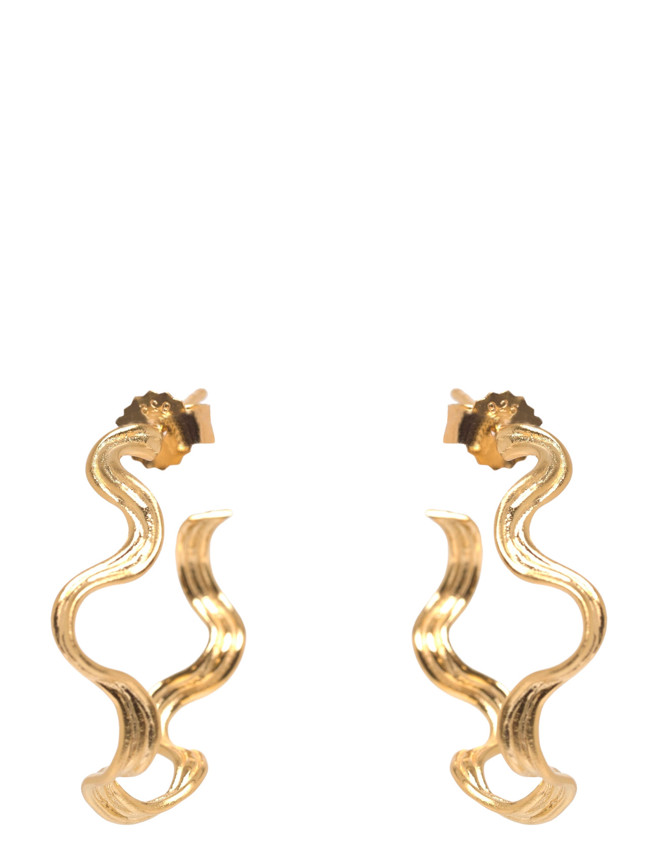 PERNILLE CORYDON Hellir Hoops Gold - One Size - Damen