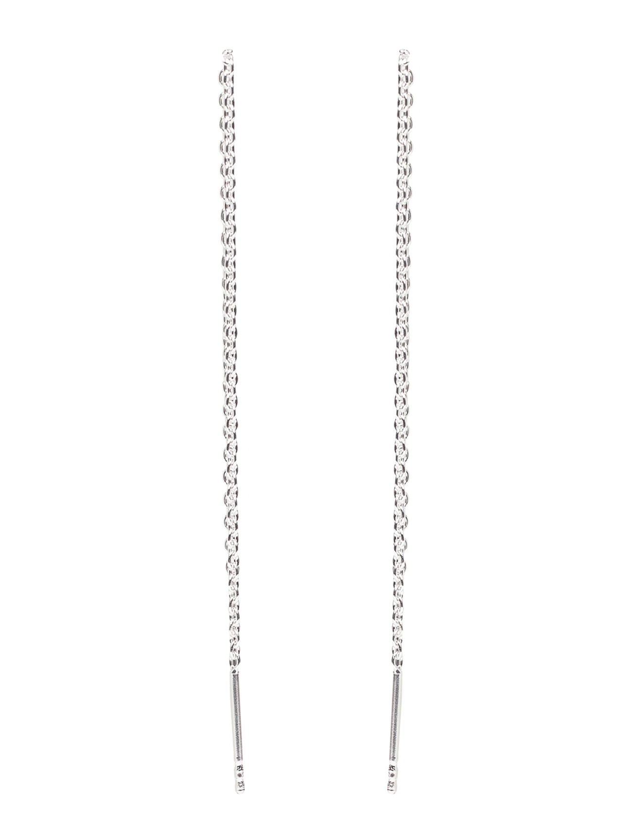 Pernille Corydon Plain Earchains, One Size, Silver, Øreringe > Øreringe Med Vedhæng, Dame