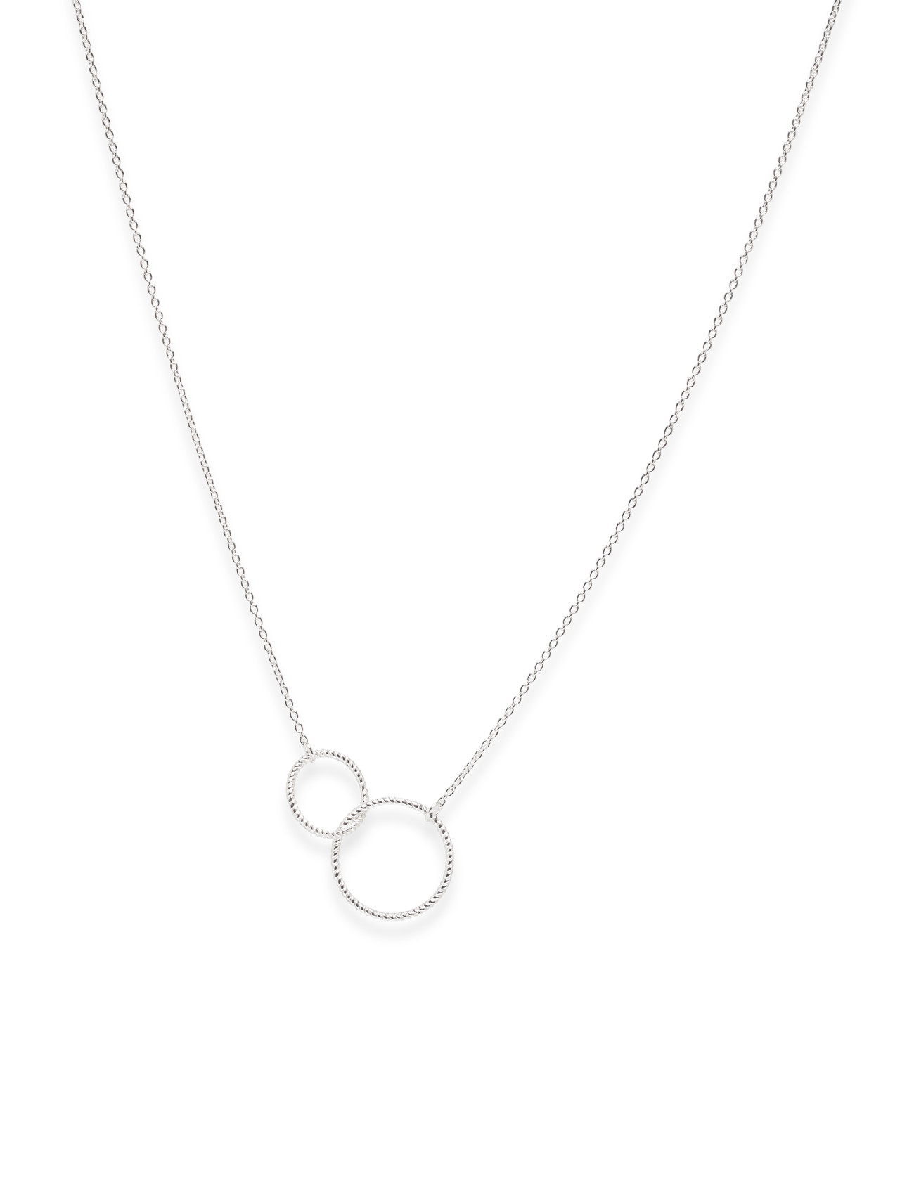 Pernille Corydon Double Twisted Necklace, One Size, Silver, Halskæder > Kædehalskæder, Dame