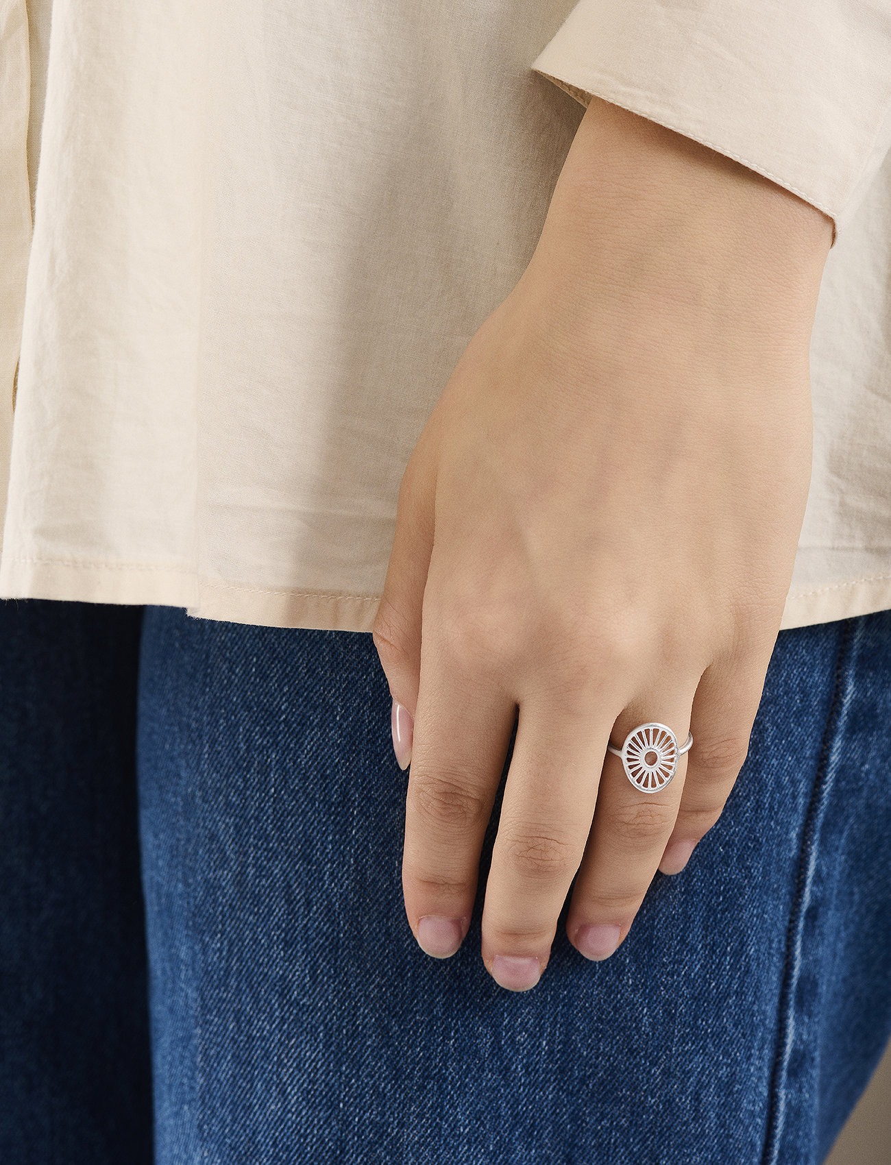 Pernille Corydon Small Daylight Ring, 52, Silver, Smykker > Ringe, Dame