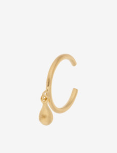 Waterdrop Ear Cuff - ear cuffs - gold plated