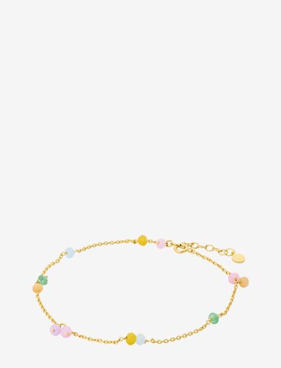 Meadow Anklet - chain bracelets - gold