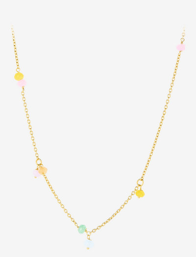 Meadow Necklace - halsband med hänge - gold