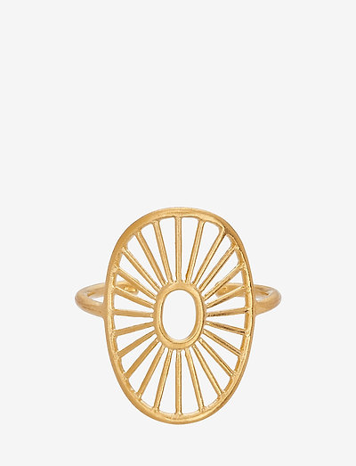 Daylight Ring Adjustable - pierścionki - gold plated
