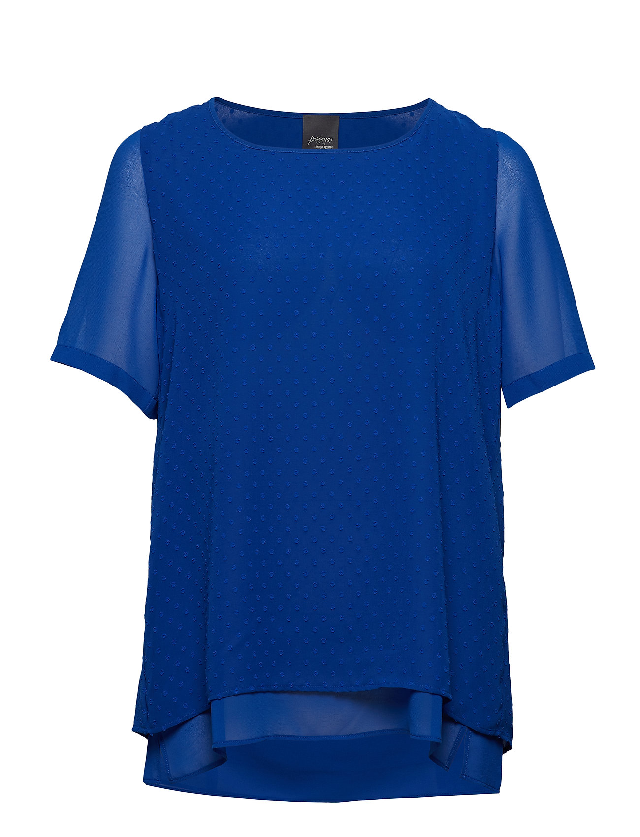 Baltico Blouse Korte Mouwen Blauw Persona By Marina Rinaldi persona by marina rinaldi kopen in de aanbieding Baltico Blouse Korte Mouwen Blauw Persona By Marina Rinaldi persona by marina rinaldi kopen in de aanbieding