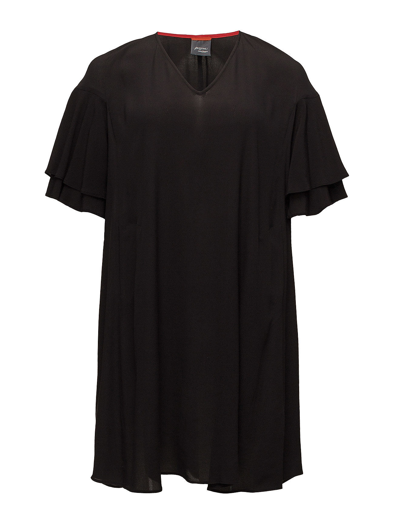 Davanti Korte Jurk Zwart Persona By Marina Rinaldi persona by marina rinaldi kopen in de aanbieding