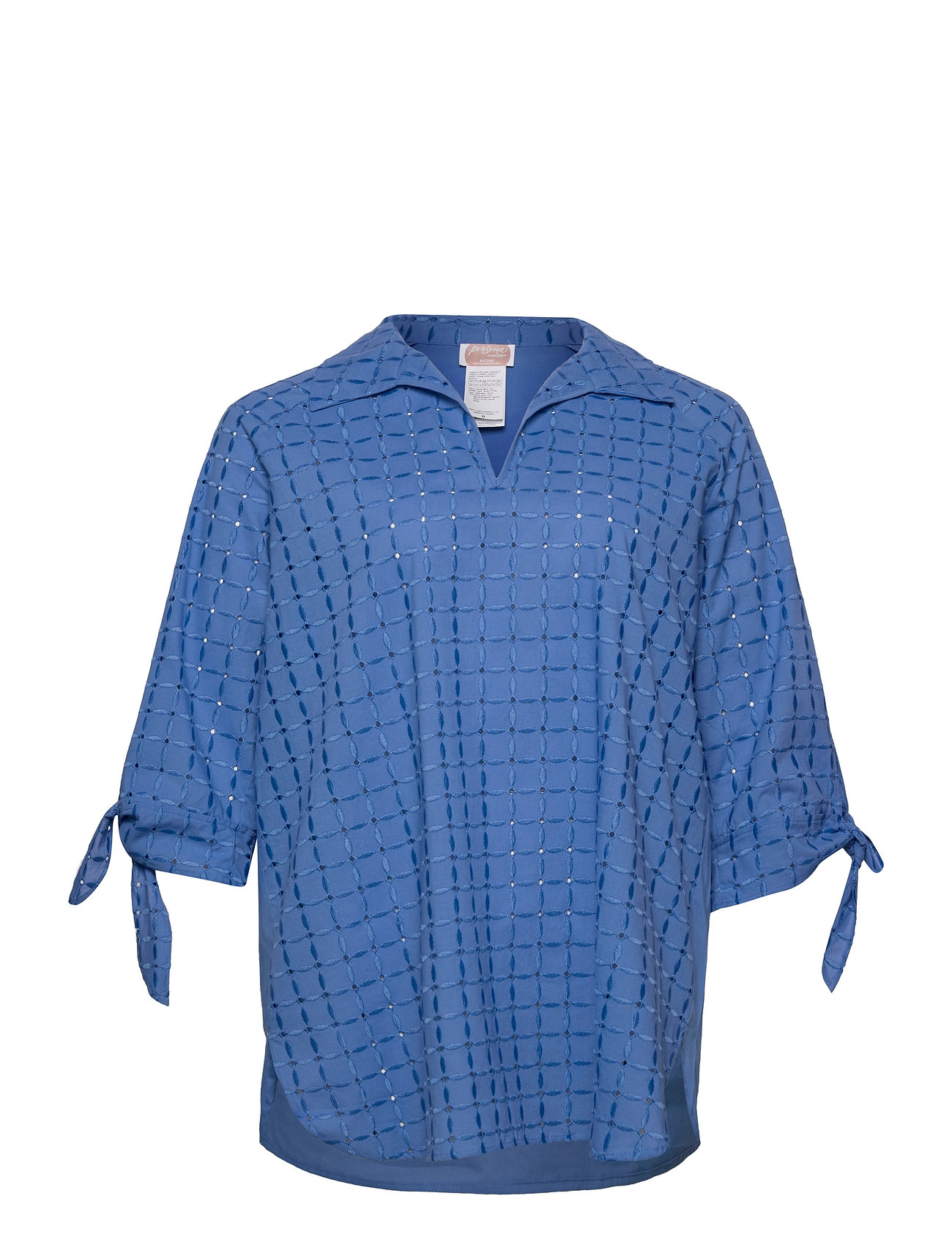 Fervore Tops Blouses Short-sleeved Blue Persona By Marina Rinaldi