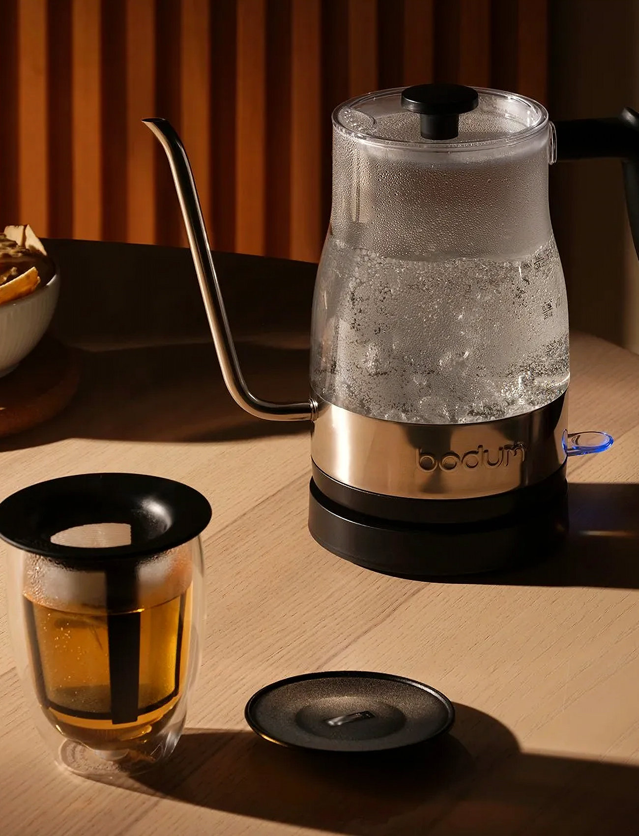 Bodum Chambord, 1 L, White, Køkkenmaskiner > Kedler Og Vandkogere, Unisex