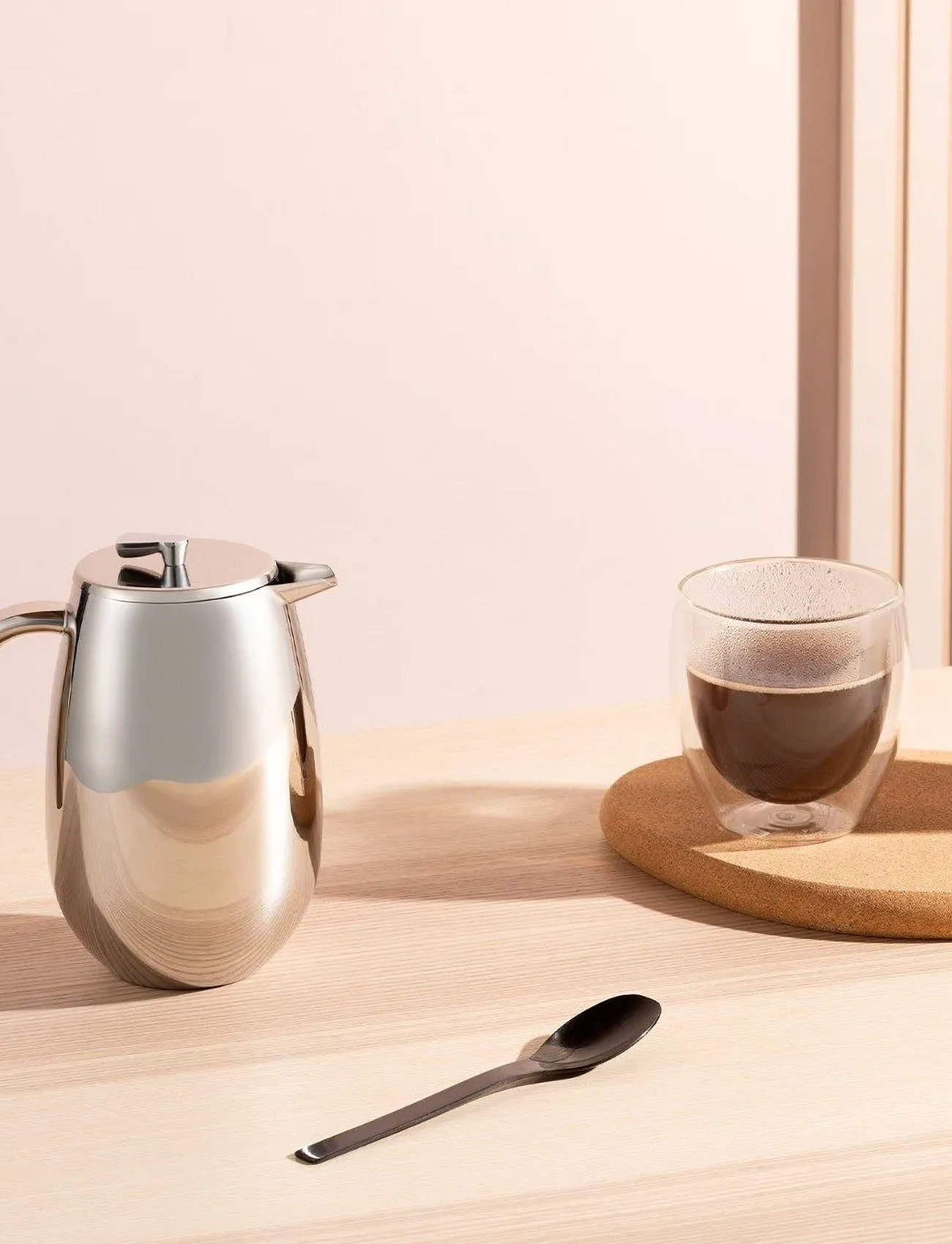 Bodum Bodum Columbia, 35 CL, Silver, Kaffemaskiner > Kaffepresse, Unisex