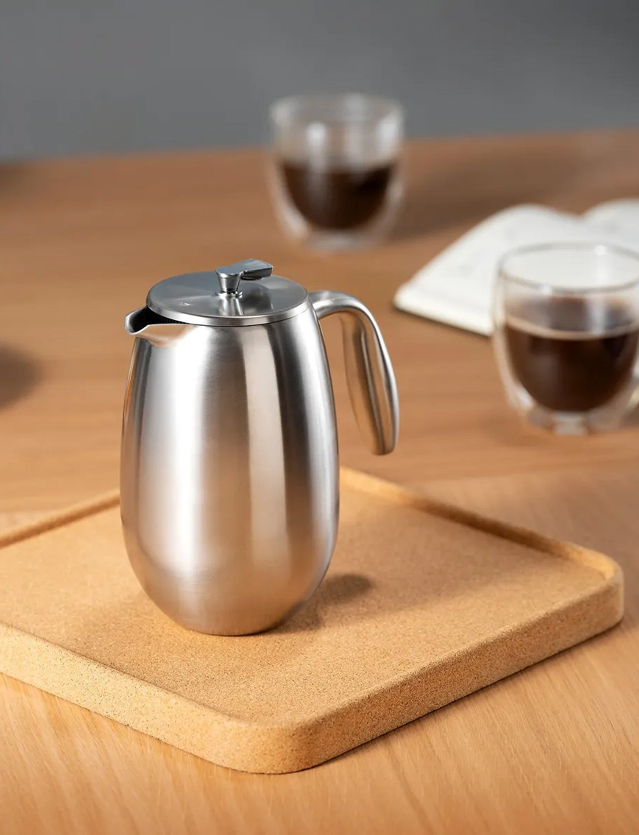 Bodum Bodum Columbia, 35 CL, Silver, Kaffemaskiner > Kaffepresse, Unisex