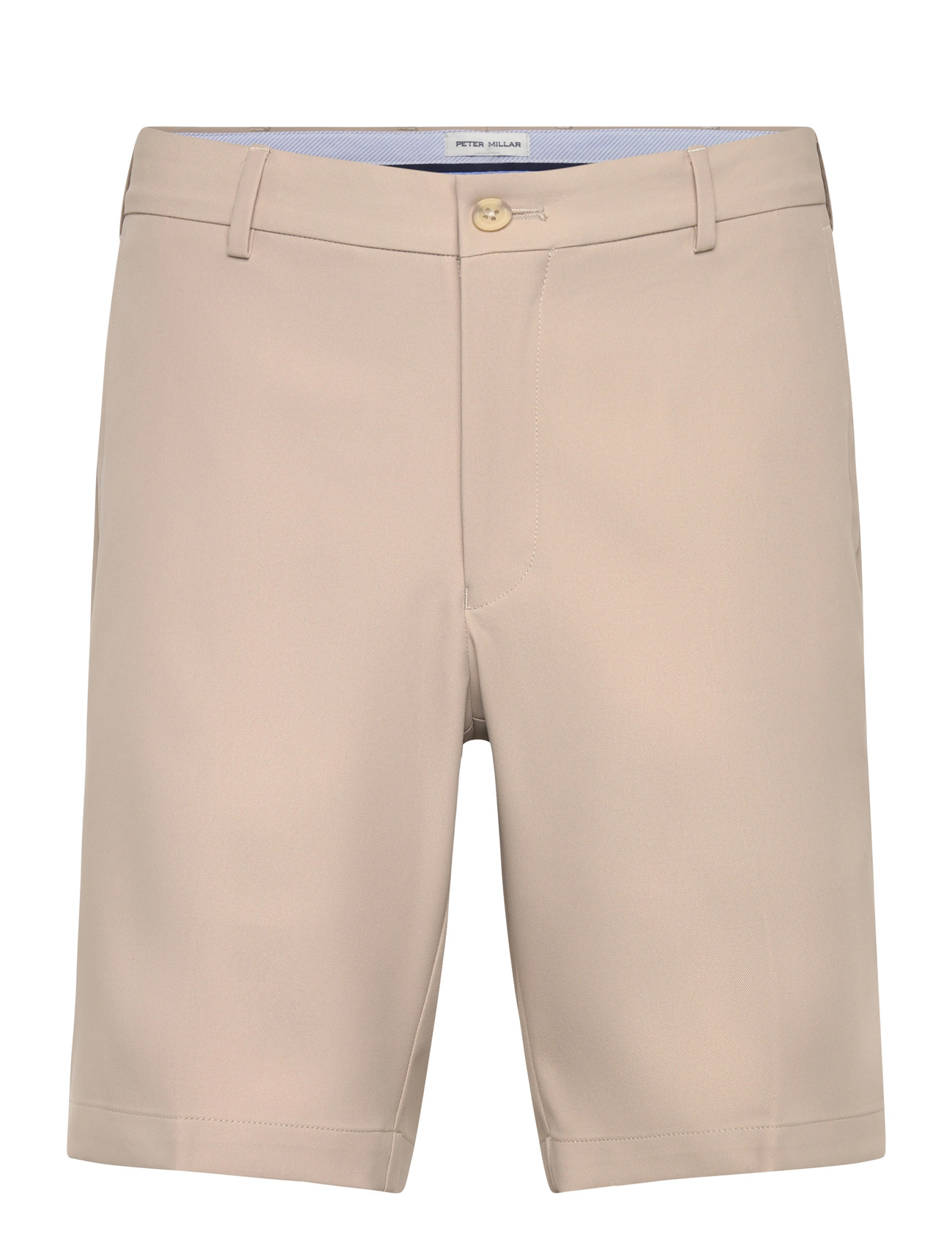 Peter Millar Salem High Drape Perf Short, 38 Regular, Beige, Sport Shorts > Sport Golf Shorts, Herre