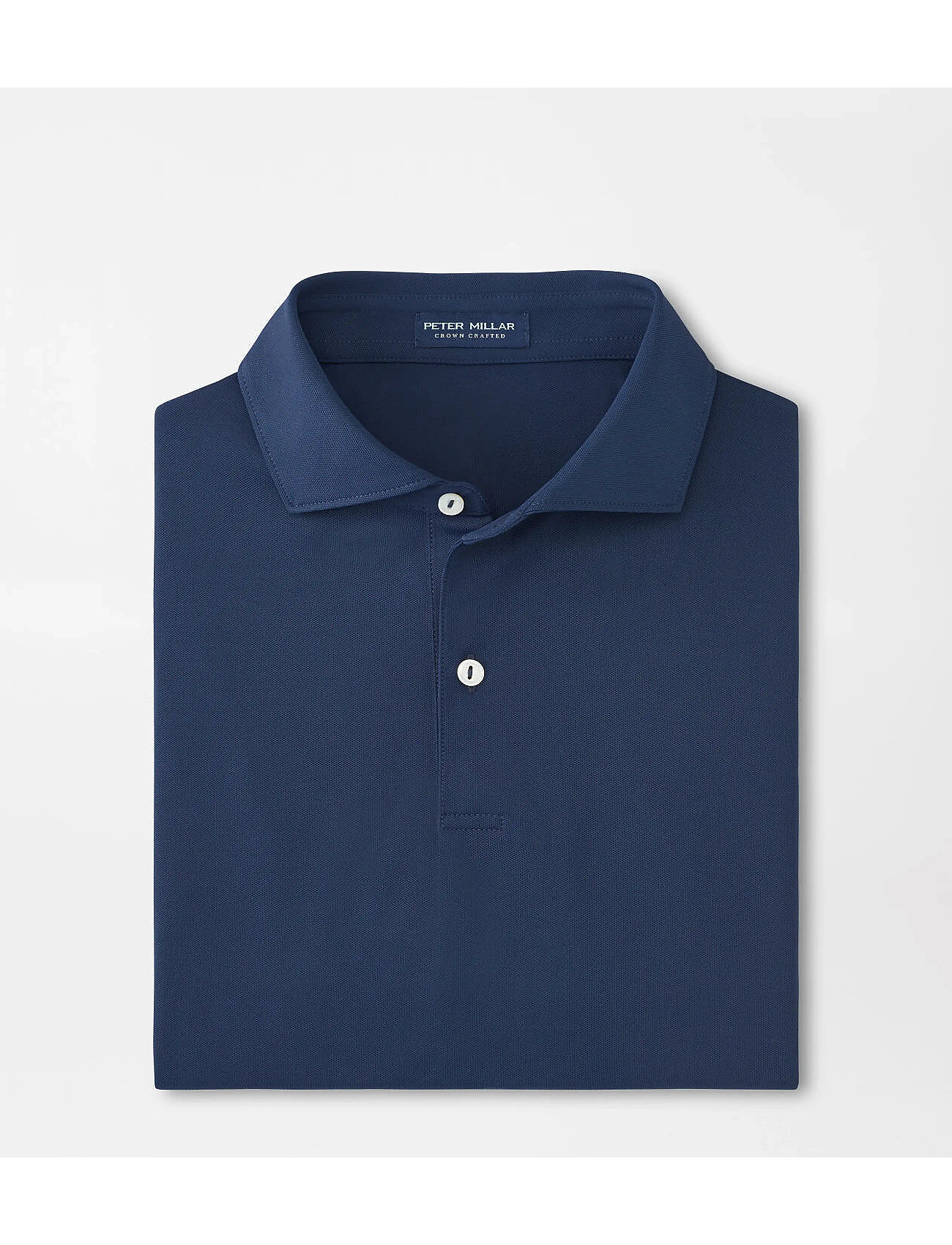 PETER MILLAR Soul Performance Mesh Polo - Edwin Spread Collar Navy - XXL - Herren