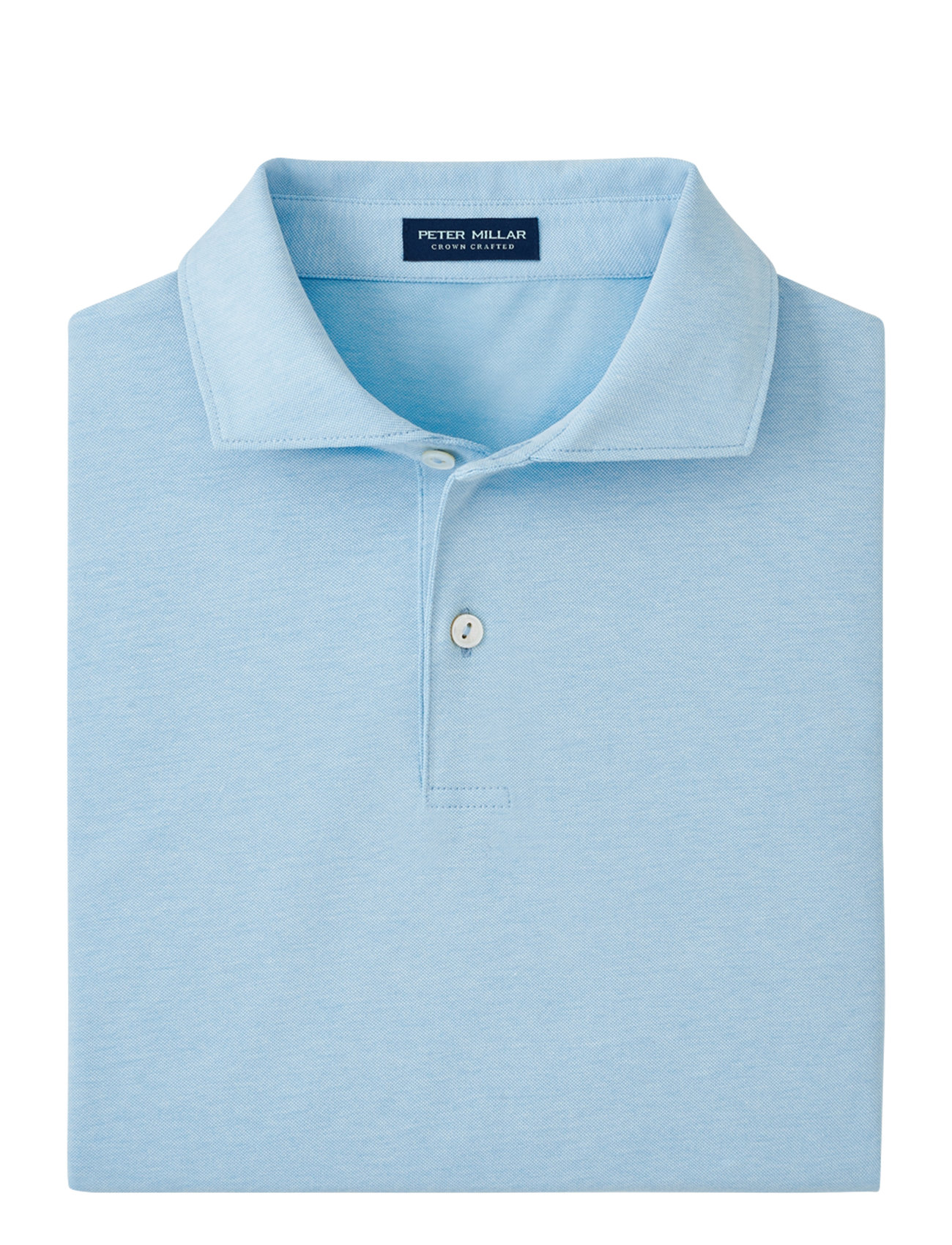 Albatross Cotton Blend Pique Polo - Edwin Spread C Sport Men Sport Clothing Sport Tops Sport Polos Blue Peter Millar