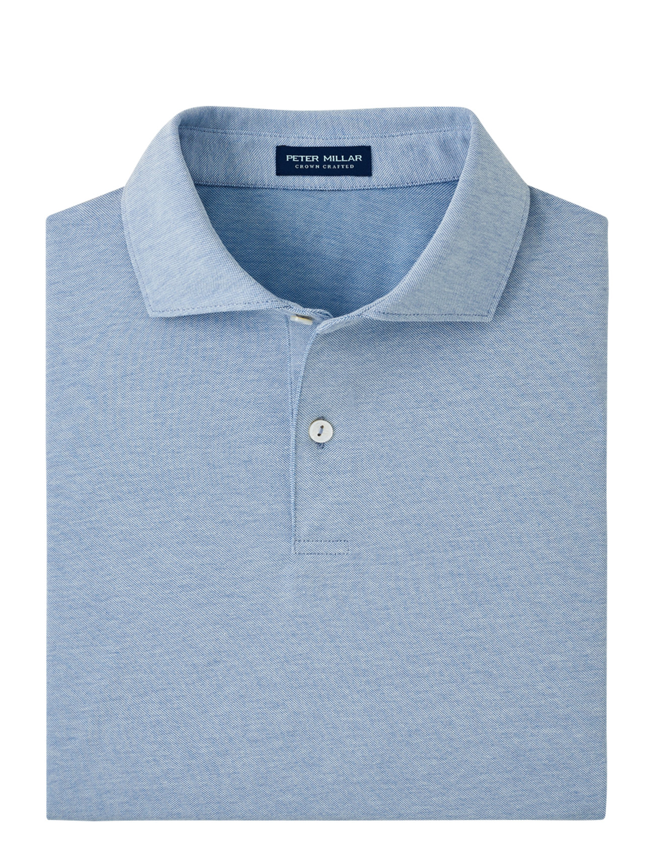 Albatross Cotton Blend Pique Polo - Edwin Spread C Sport Men Sport Clothing Sport Tops Sport Polos Blue Peter Millar