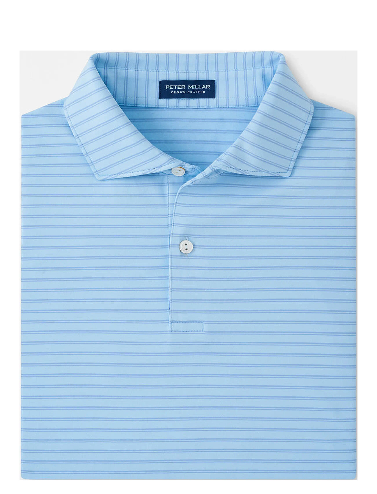 PETER MILLAR Bridge Performance Jersey Polo - Edwin Spread Coll Blau - XXL - Herren
