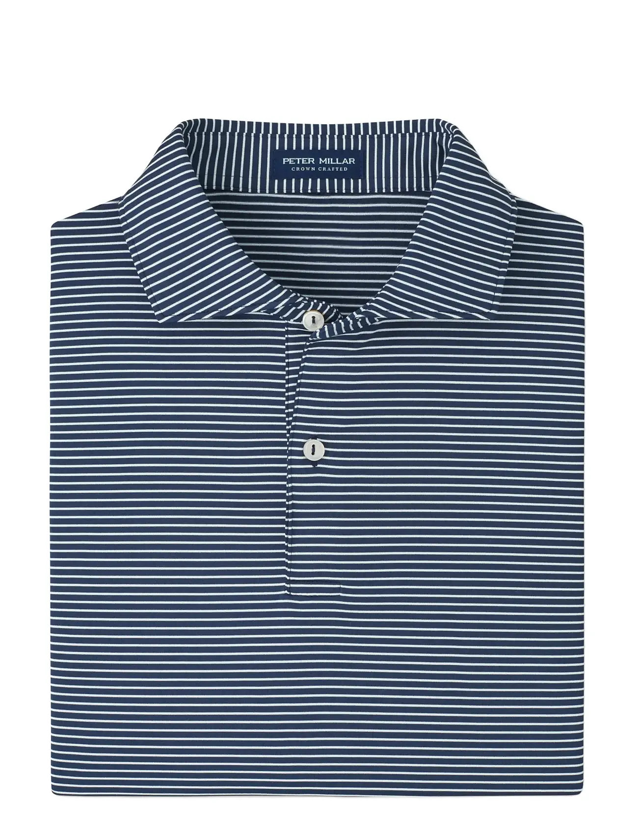 PETER MILLAR Ballad Performance Jersey Polo - Edwin Spread Coll Patterned - XL - Herren