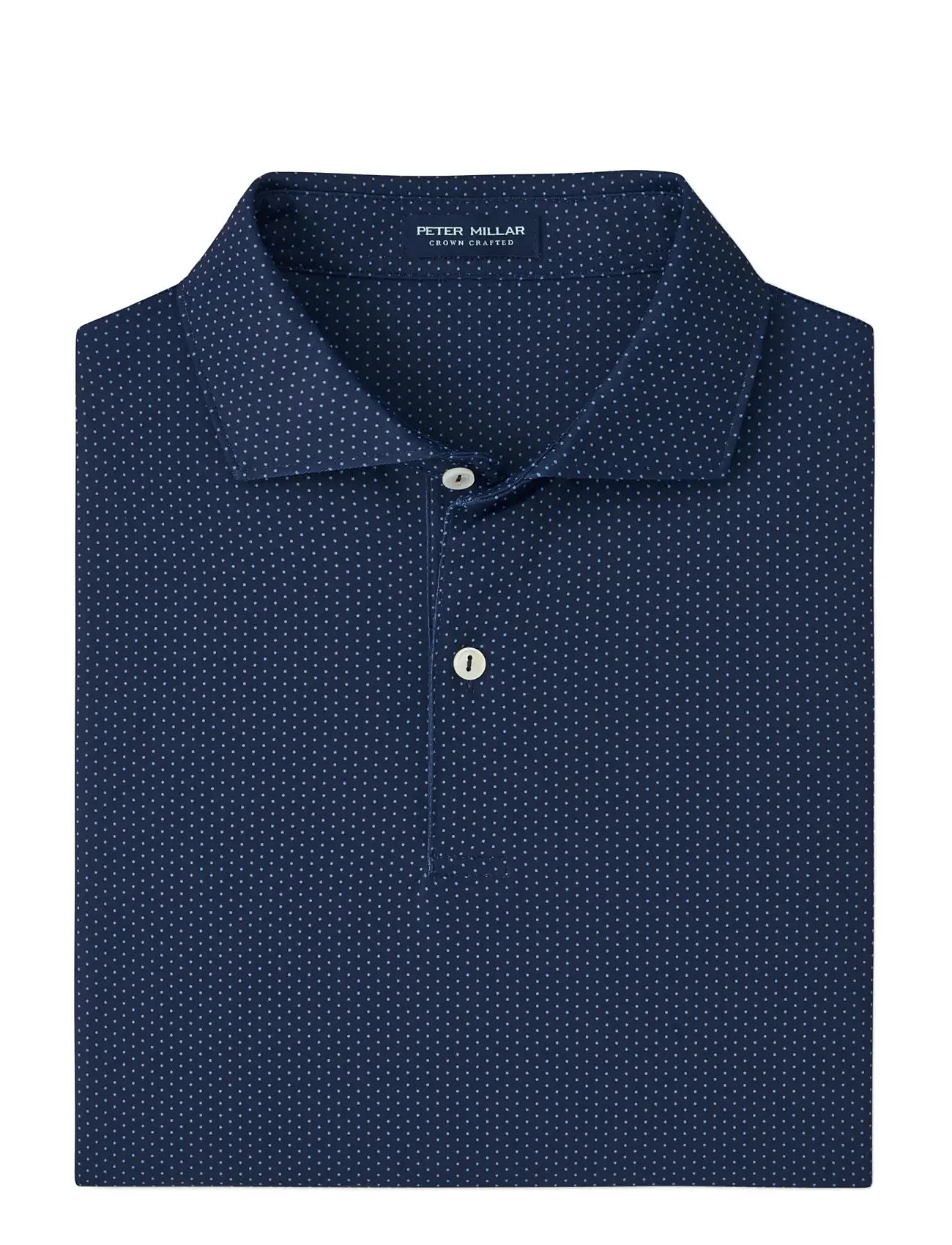 PETER MILLAR Fermata Performance Jersey Polo - Edwin Spread Col Navy - XL - Herren