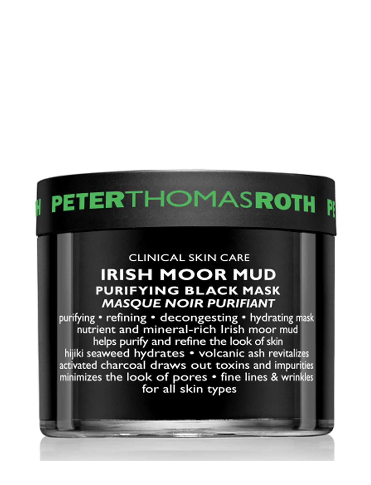 Peter Thomas Roth Irish Moor Mud Purifying Black Mask Svart