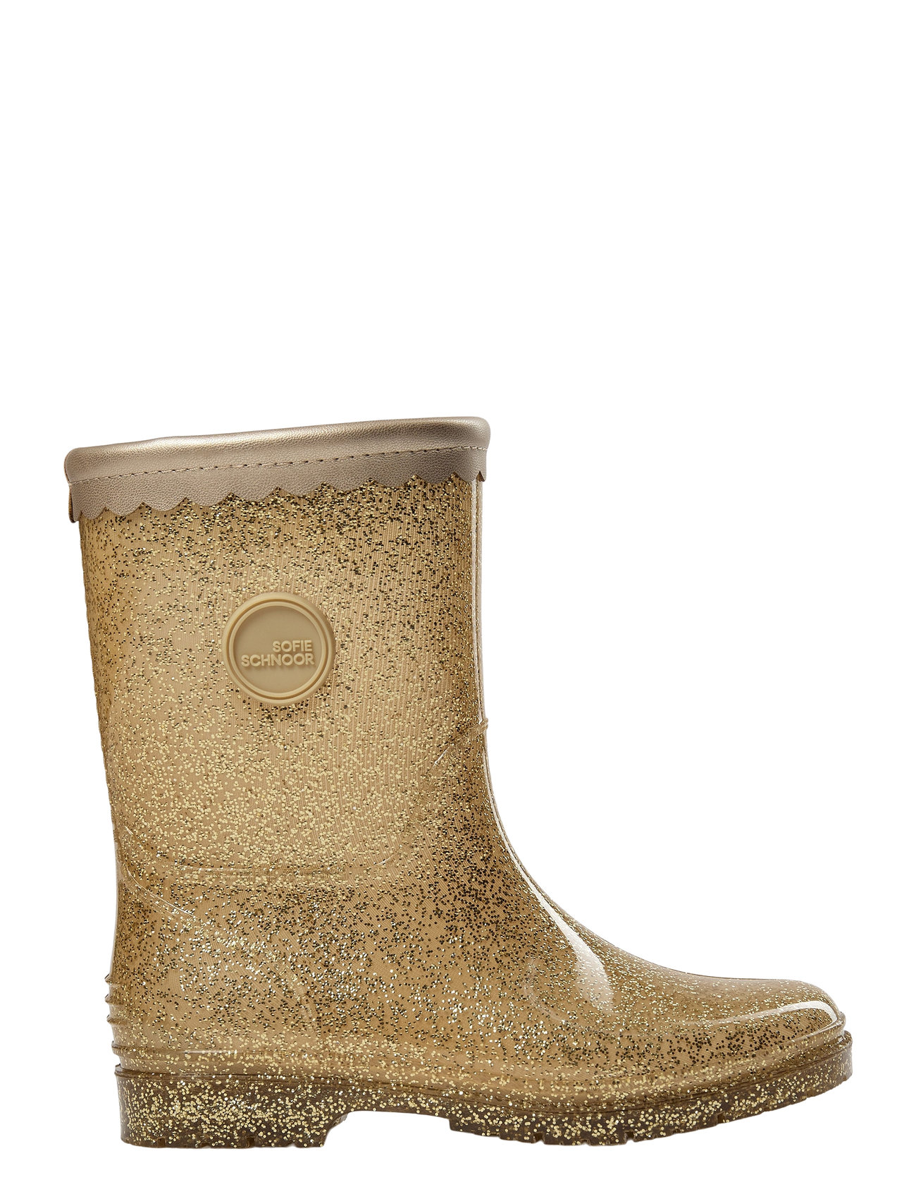 Sofie Schnoor Baby And Kids Lianask Rubber Boot W/O Lining Guld