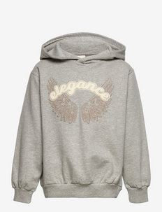 Sweat - hoodies - grey melange