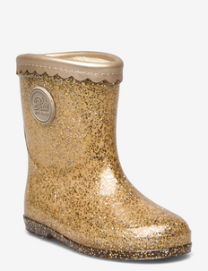Rubber boot - gummistøvler med for - gold
