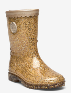 Rubber boot - gummistøvler med for - gold