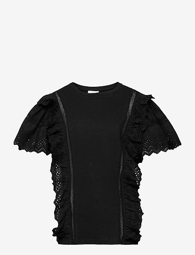 T-shirt - chemisiers & tuniques - black