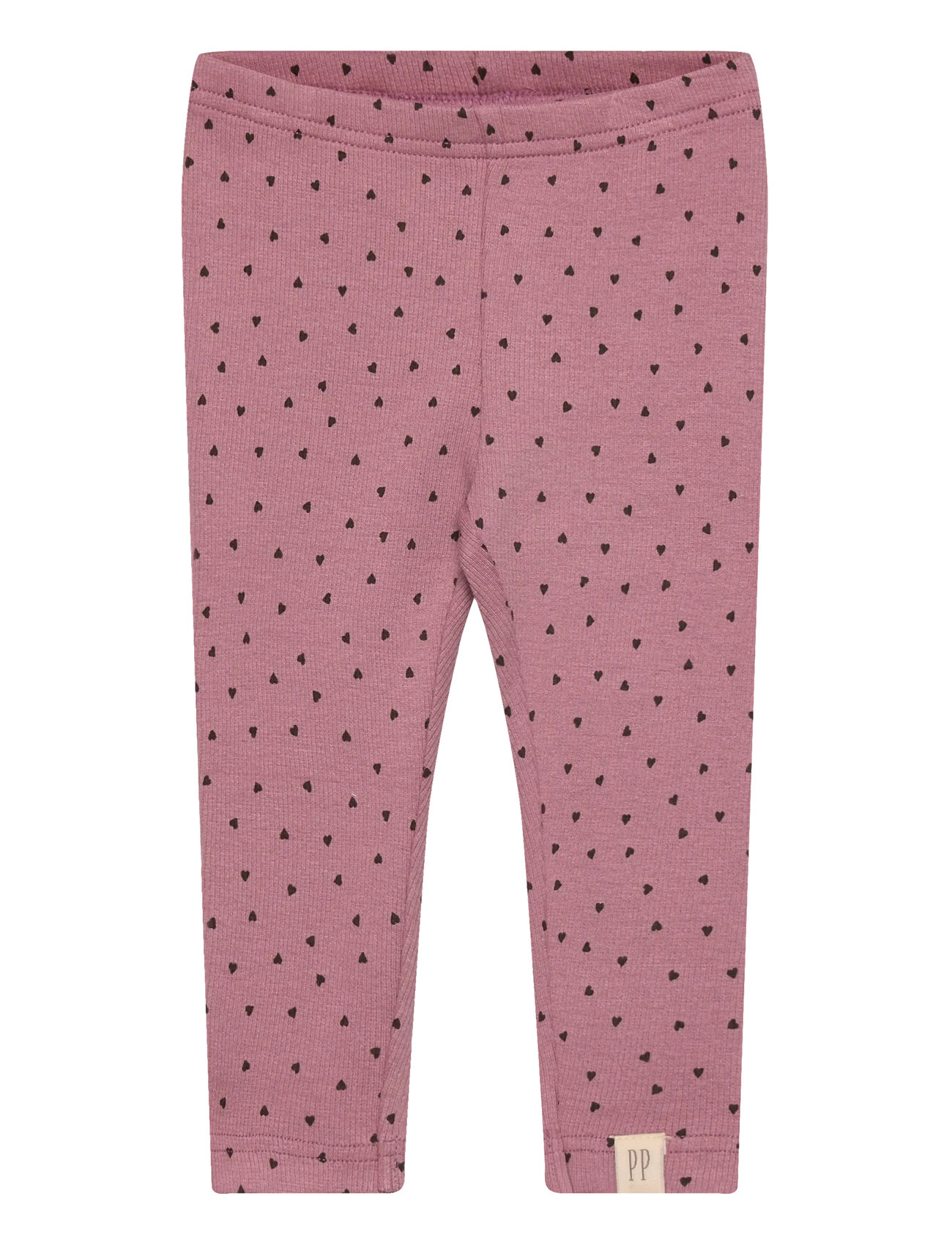 PETIT PIAO Legging Modal Heart Pink - 62 - Kinder