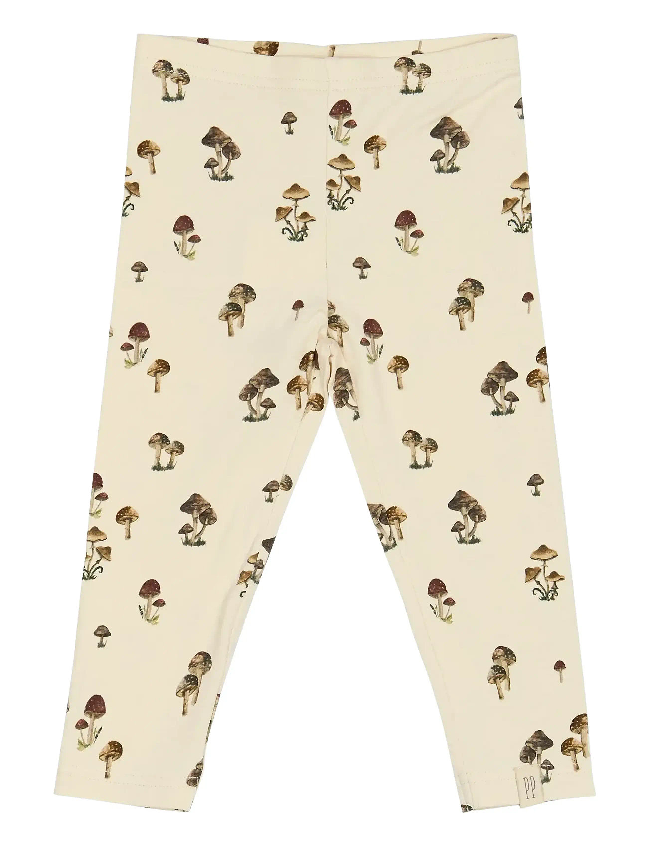 Petit Piao Legging Printed, 80, Cream, Underdele > Leggings, Børn