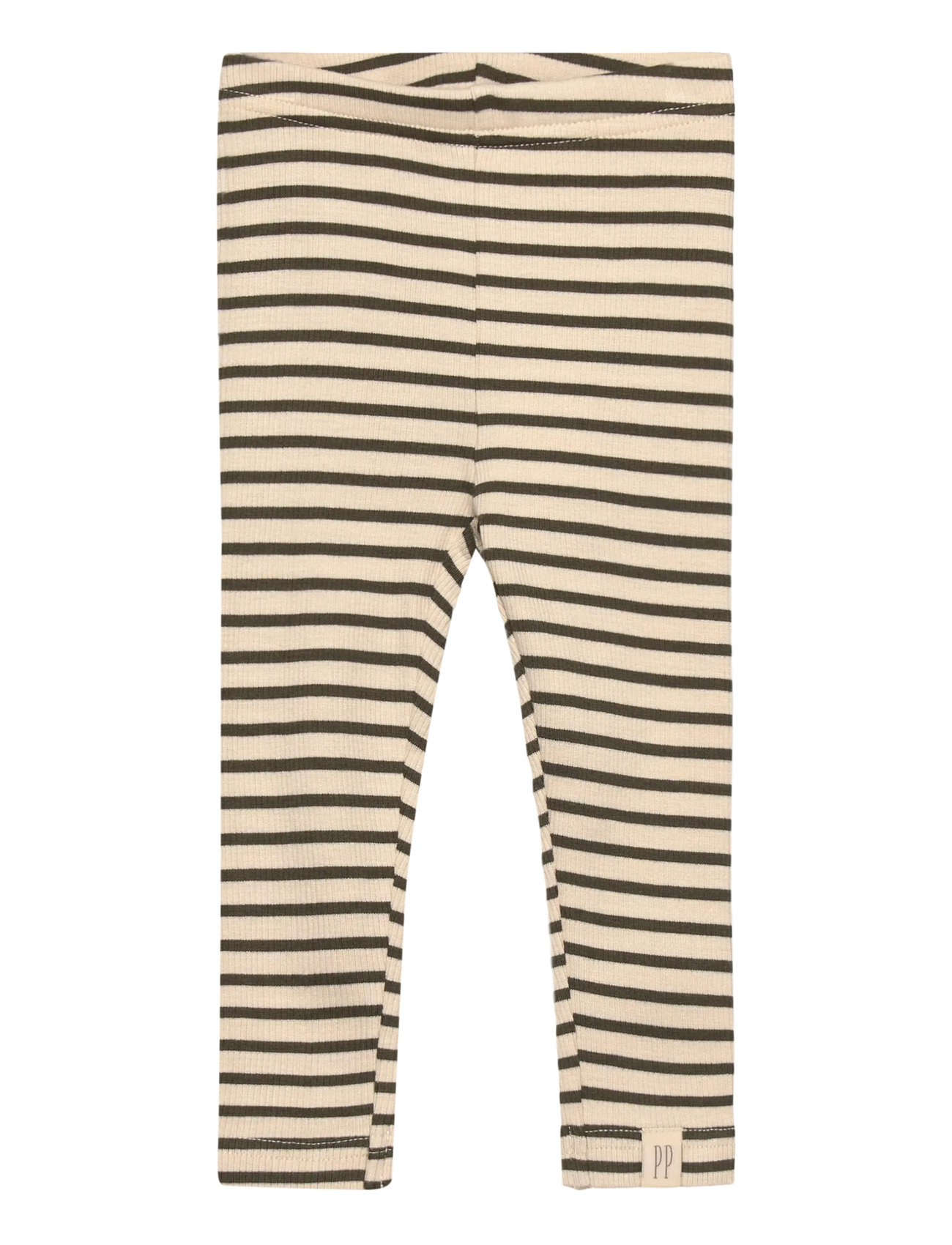 PETIT PIAO Legging Modal Gestreift Beige - 56 - Kinder