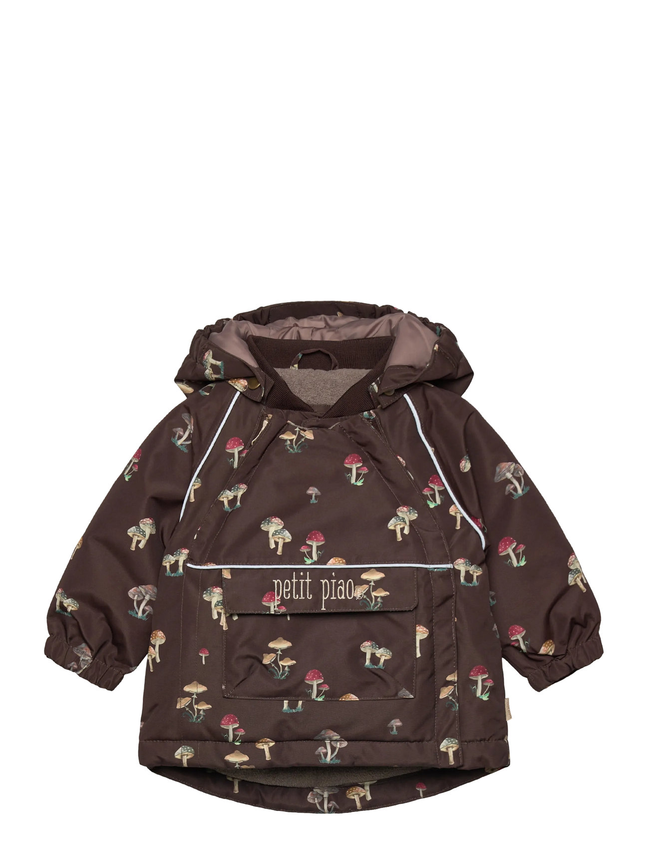 Petit Piao Ppdard Winter Jacket, 74, Brown, Jakker Og Frakker > Vinterjakker, Børn
