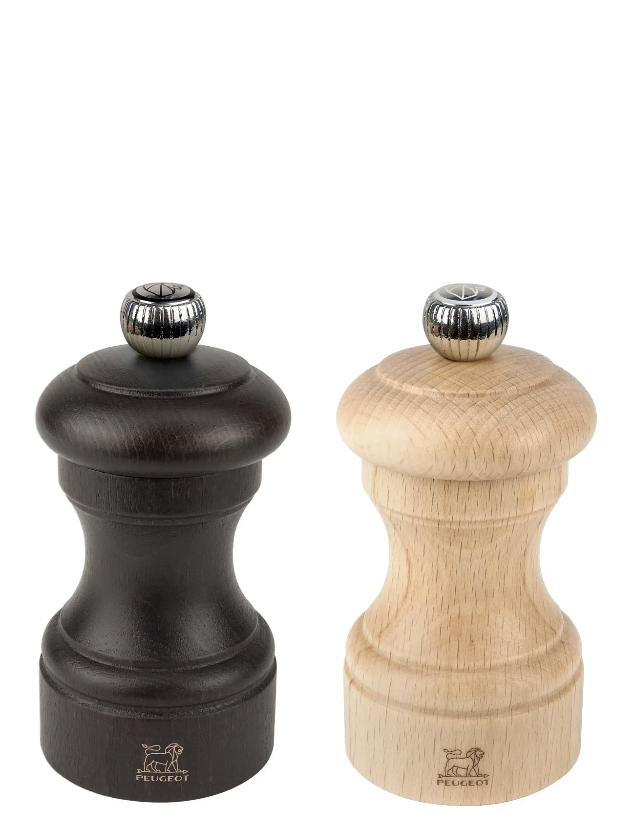 Peugeot Bistro Sæt Pm+Sm Choco/Nat., Træ, 10cm, 10 cm, Kværne > Krydderikværne, Unisex
