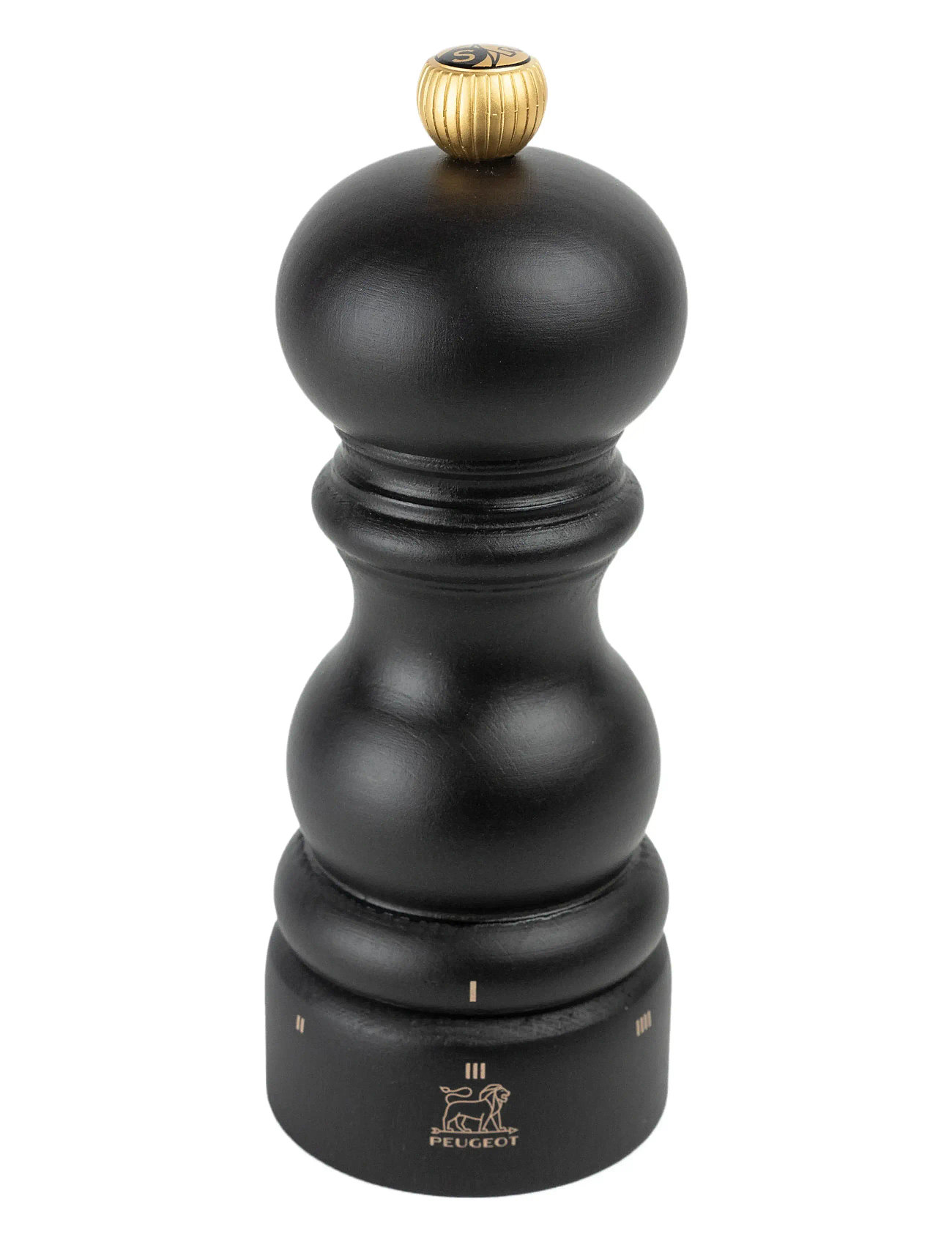 Peugeot Paris Saltkværn U'select Z Træ, Chokolade 12cm, 12 cm, Black, Kværne > Krydderikværne, Unisex