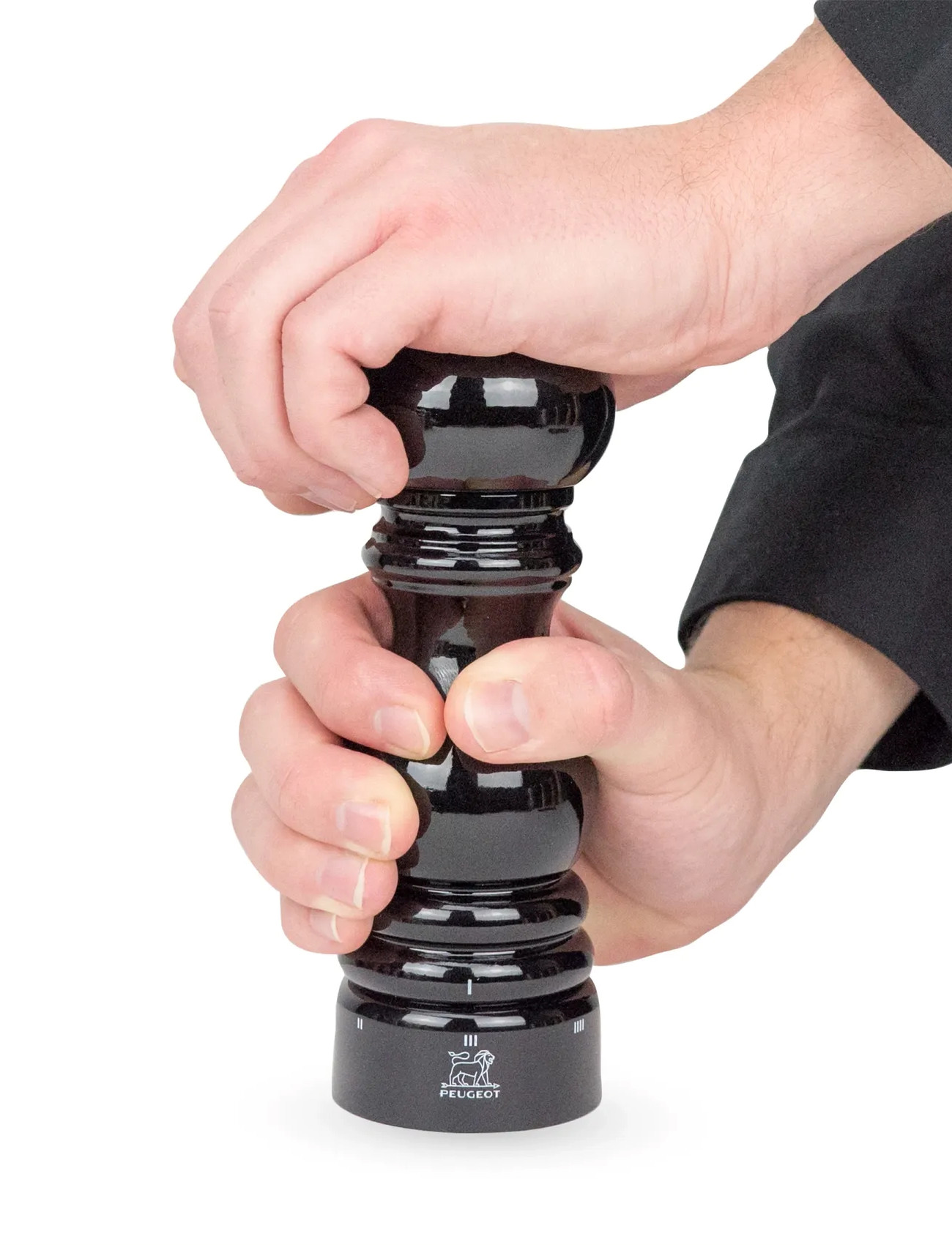 Peugeot Paris Peberkværn U'select Træ, Sortlakeret 12 cm, 12 cm, Black, Kværne > Salt- Og Peberbøsser, Unisex