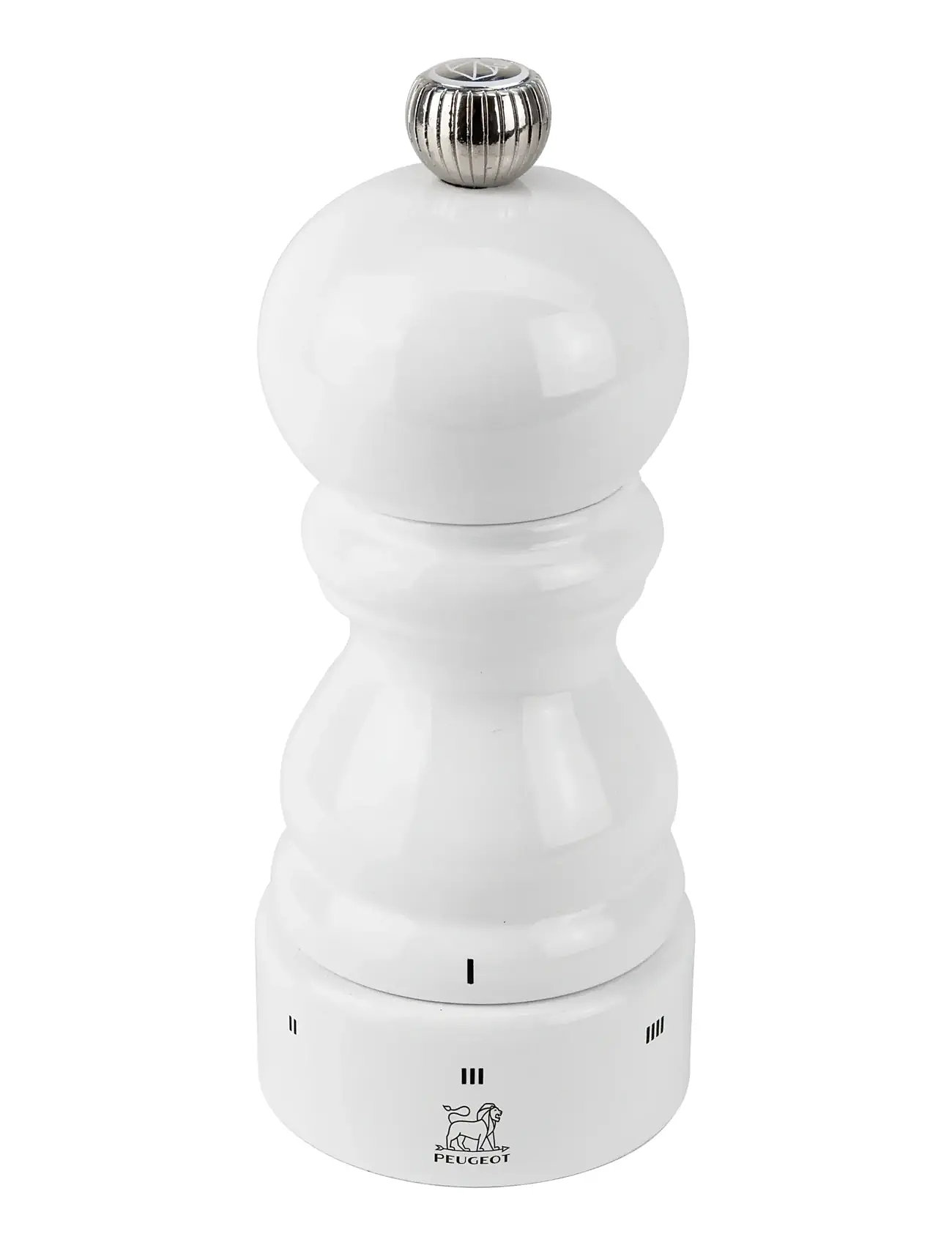 Peugeot Paris Saltkværn U'select Z Træ, Hvidlakeret 12 cm, 12 cm, White, Kværne > Krydderikværne, Unisex