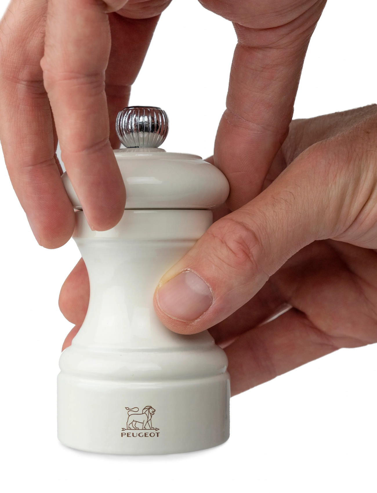 Peugeot Bistro Saltkværn Elfenben 10cm, 10 cm, White, Kværne > Krydderikværne, Unisex