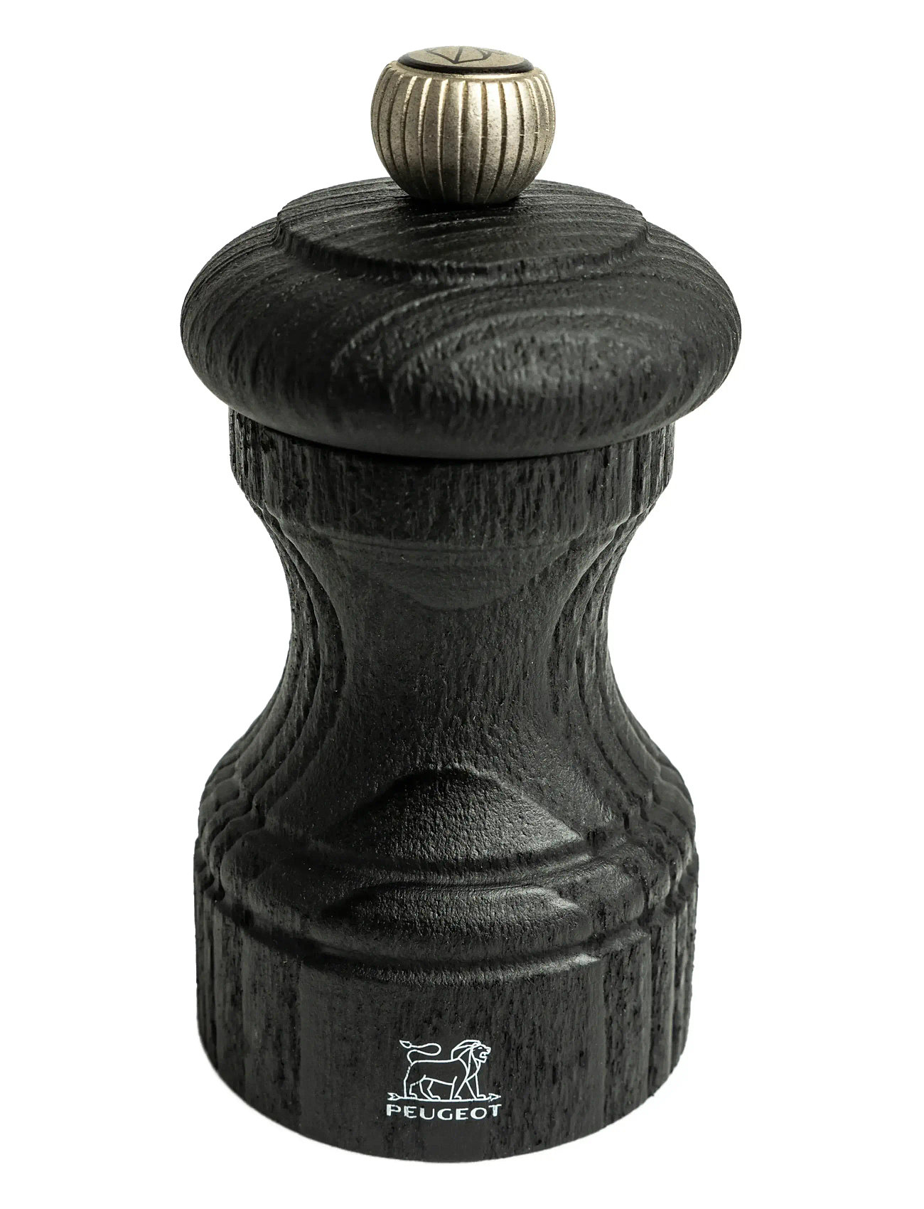 Peugeot Bistro Rå Nature Sort Peberkværn 10cm, 10 cm, Black, Kværne > Krydderikværne, Unisex