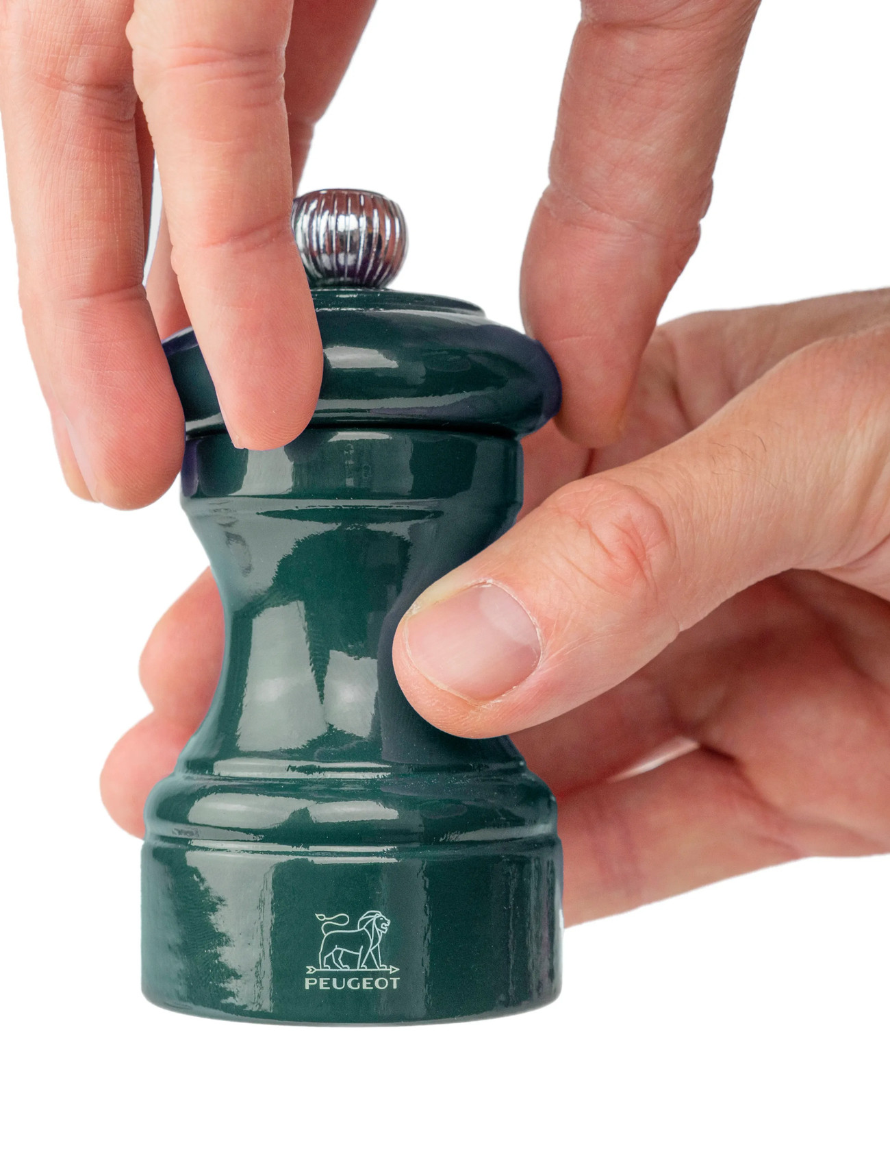 Peugeot Bistro Grøn Lakeret Peberkværn 10cm, 10 cm, Green, Kværne > Krydderikværne, Unisex
