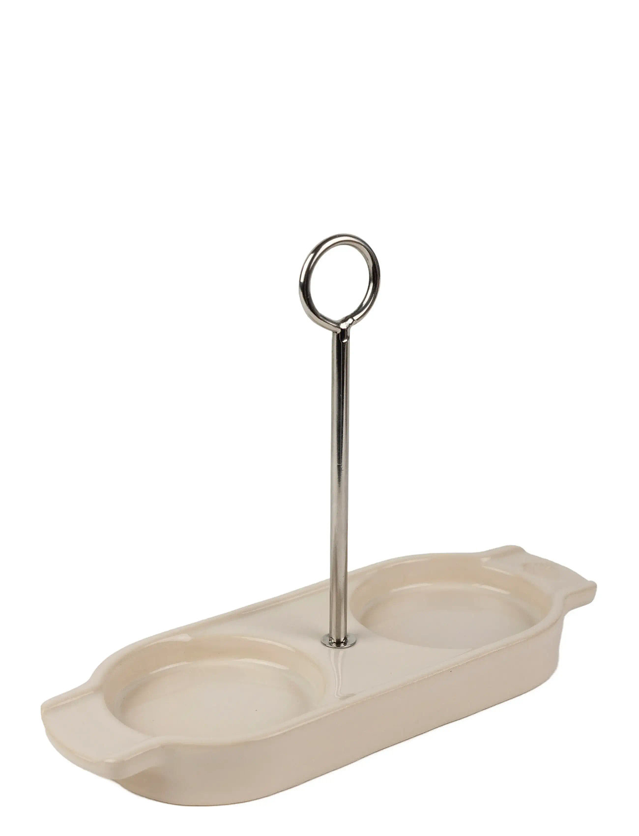 Peugeot Linea Keramisk Bakke Med Håndtag, Cremehvid, 16 cm, Beige, Spisesteder Og Bordtilbehør > Bakker, Unisex