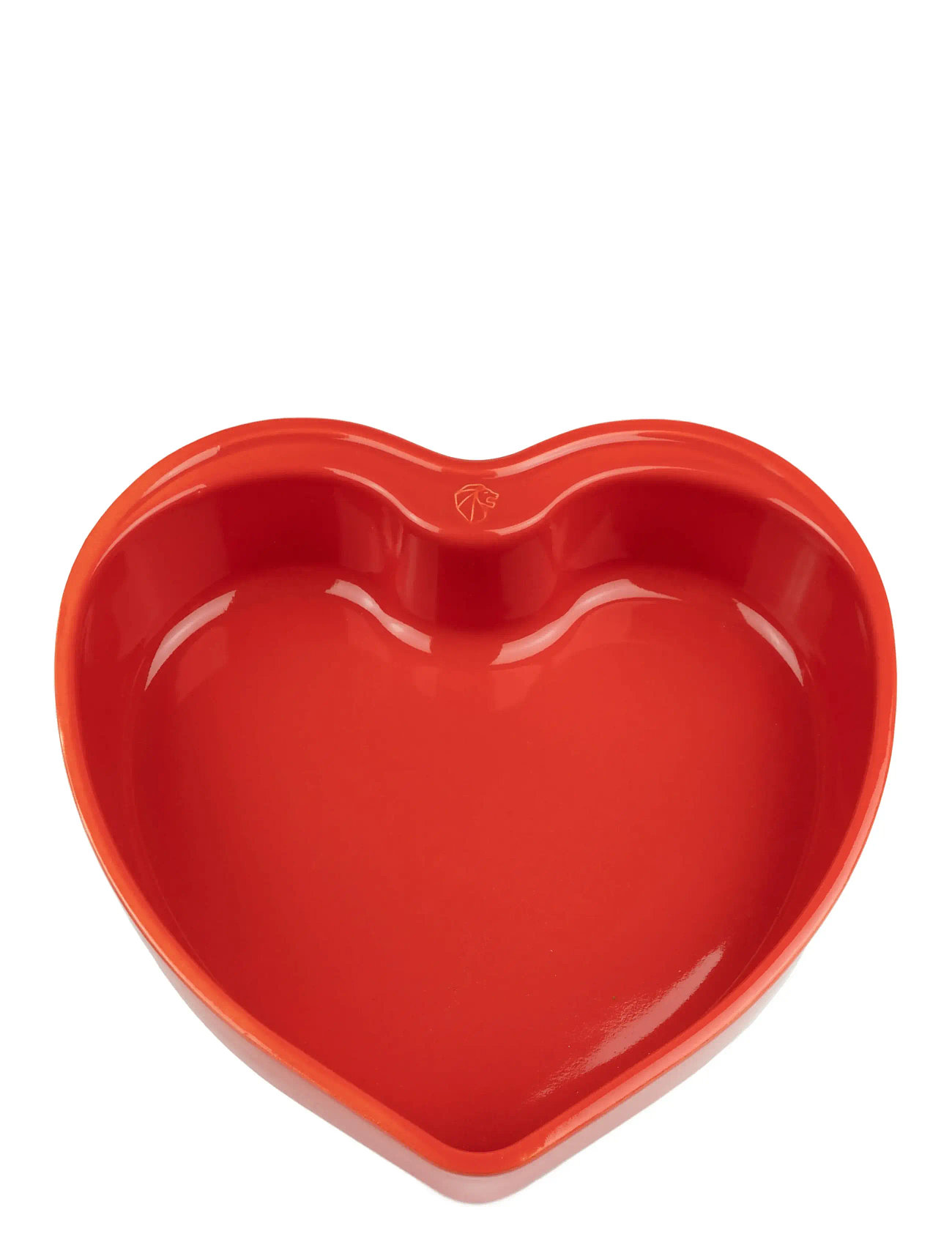 Peugeot Appolia Fladt Hjerte Stor Rød, 26 cm, Red, Bageforme > Cupcake- Og Muffinsforme, Unisex
