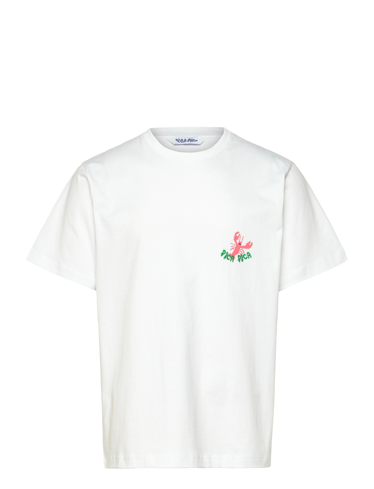 Pica Pica Langosteria Pica, L, White, T-Shirts > Kortærmede, Herre