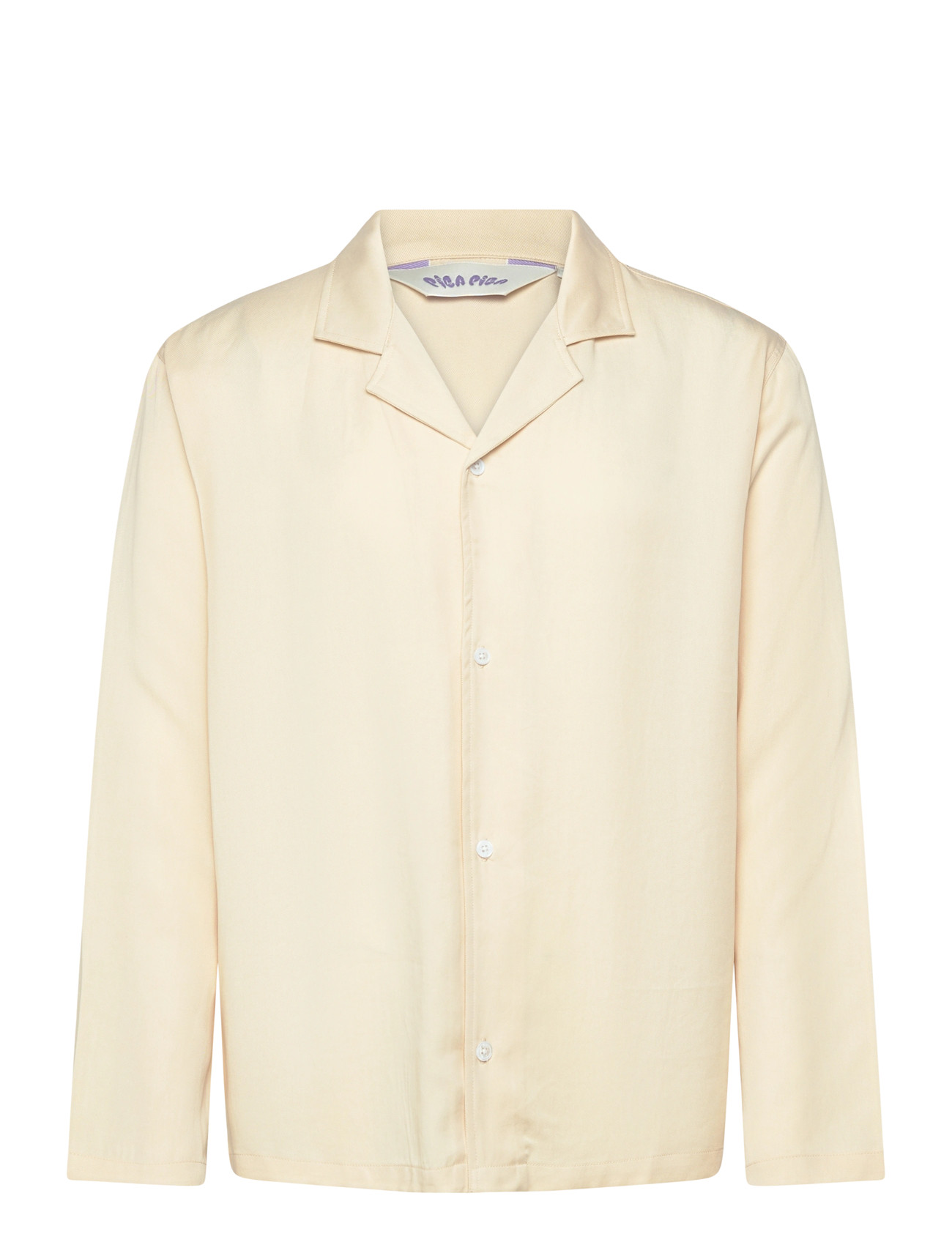 Pica Pica Sabado Shirt, M, Yellow, Skjorter > Afslappet Shirts, Herre