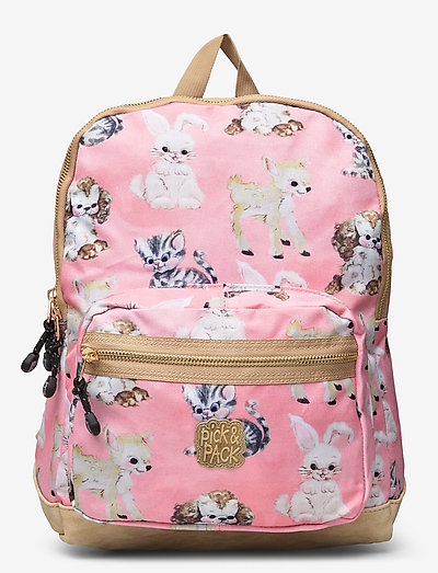 PICK&PACK Cute Animals backpack - mugursomas - pink