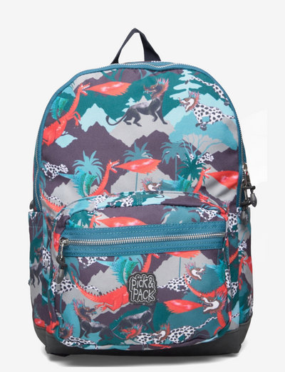 Forest Dragon backpack - mugursomas - multi colour