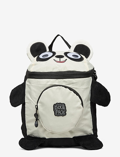 Panda SHAPE black backpack - mugursomas - black