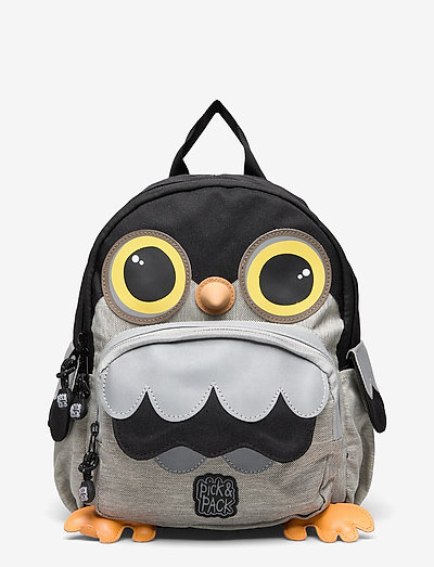 Owl SHAPE grey backpack - mugursomas - grey