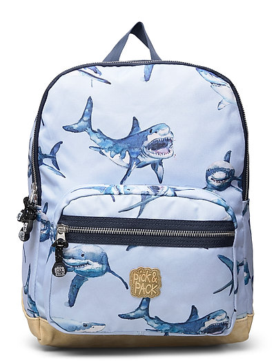 backpack with shark