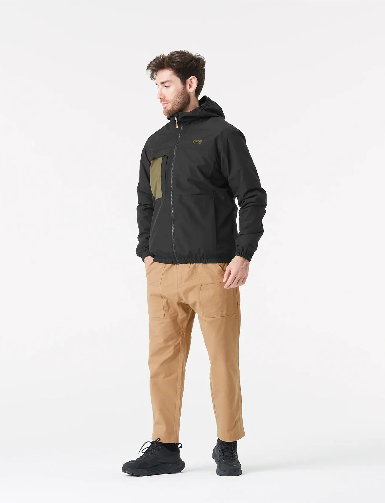PICTURE ORGANIC CLOTHING Stall Jkt, L, Black, Sport Jackets > Sport Outdoor Jackets, Herre