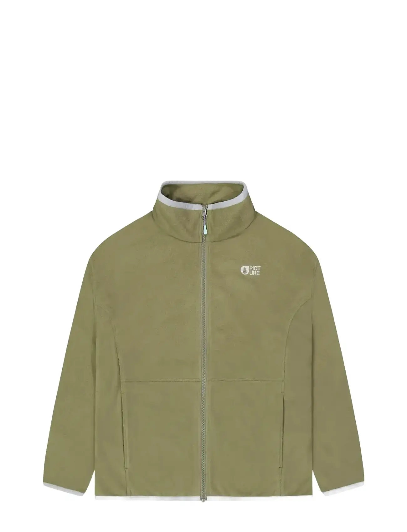 PICTURE ORGANIC CLOTHING Inaria W Fz Fleece, S, Khaki green, Sport Jackets > Sport Outdoor Jackets, Dame